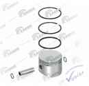 Piston C/Anillos Compresor WB ISB 010 75 mm